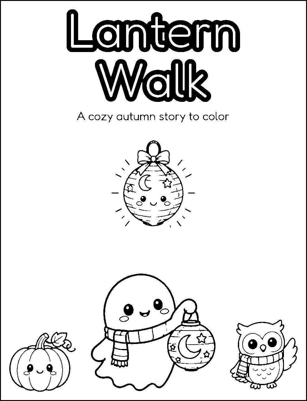 Lantern Walk, title page